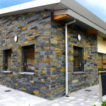 Donegal Slate With Rock Faced Limestone Cills