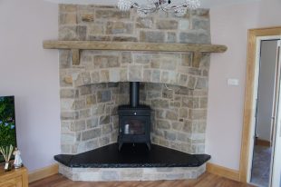 Free Standing Arch On Fireplace