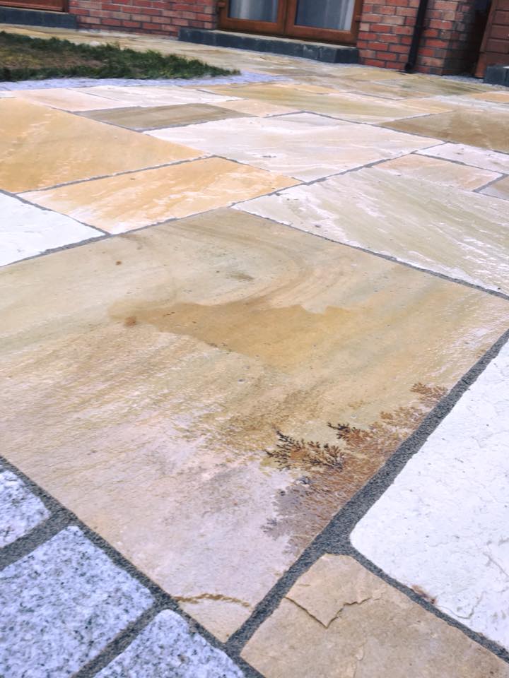 Tinted Mint Paving