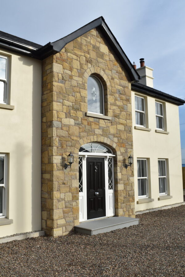 Donegal Tipp Cream Blue Centre